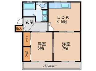 シェル幹の物件間取画像